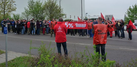 Warnstreiks auch im Kyffh&auml;userkreis (Foto: Karl-Heinz Herrmann)