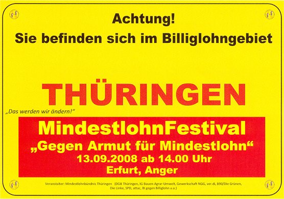 Mindestlohn  (Foto: Flyer SPD)