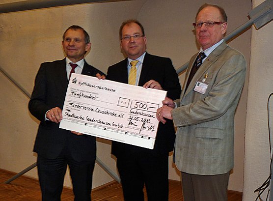 Mittel f&uuml;r n&auml;chste Aufgaben (Foto: Karl-Heinz Herrmann)