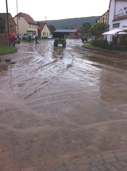 Schrecken in Seehausen (Foto: Kerstin Axthelm) Schrecken in Seehausen (Foto: Kerstin Axthelm)