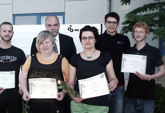 Ausgezeichnete Ideen (Foto: BIC Nordthüringen) Ausgezeichnete Ideen (Foto: BIC Nordthüringen)