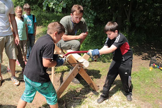 Waldjugendspiele im Kyffh&auml;userwald (Foto: Thomas Deilmann)