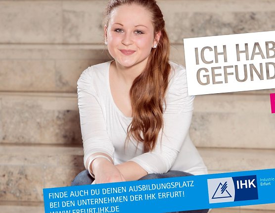 Plakataktion (Foto: IHK Erfurt) Plakataktion (Foto: IHK Erfurt)