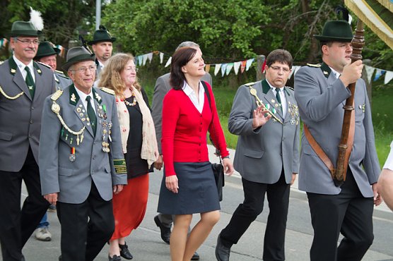 Dorf-, & Sch&uuml;tzenfest in Wiedermuth 2013 (Foto: Thomas Gelhaar)