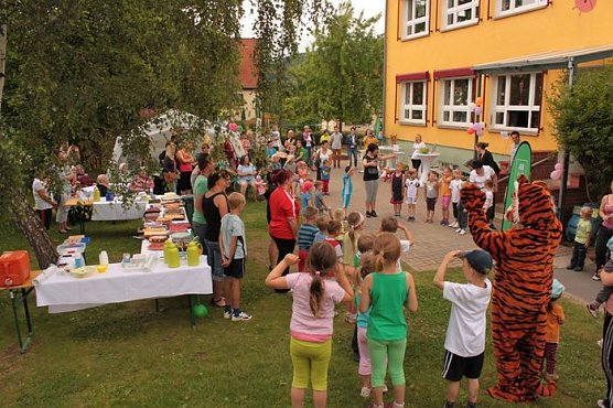 Olympiade auf dem Franzberg (Foto: Käferland) Olympiade auf dem Franzberg (Foto: Käferland)