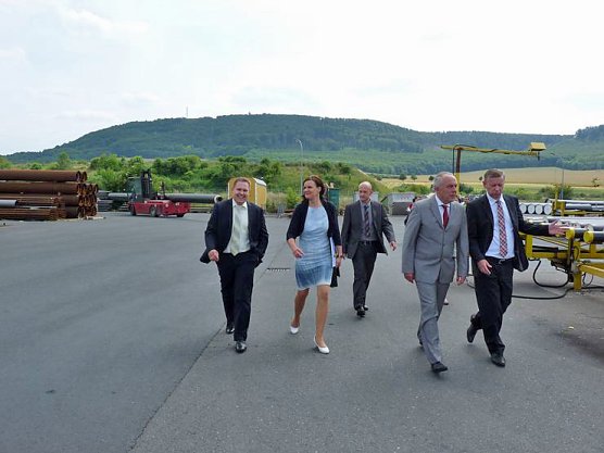 Machnig bei Isoplus (Foto: Karl-Heinz Herrmann)