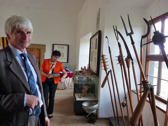 Ministerpr&auml;sidentin in Jugendherberge (Foto: Karl-Heinz Herrmann)