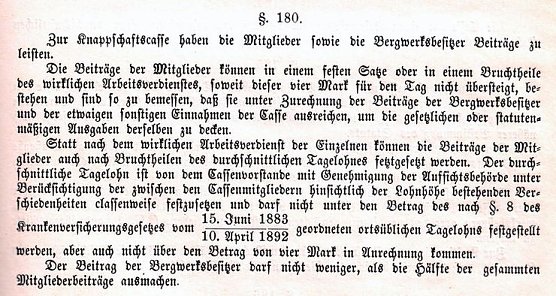 Bergordnung (Foto: Hans-J&uuml;rgen Schmidt)