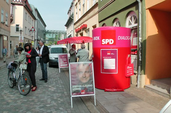 Auftakt Wahlkampf (Foto: Karl-Heinz Herrmann)