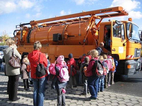 Besuch beim TAZ (Foto: TAZ Sondershausen)