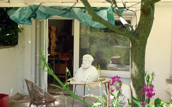 Das Atelier des K&uuml;nstlers (Foto: privat)