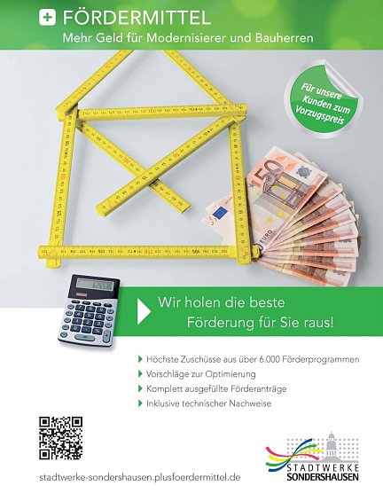 Thema Energieeffizienz (Foto: Stadtwerke Sondershausen) Thema Energieeffizienz (Foto: Stadtwerke Sondershausen)