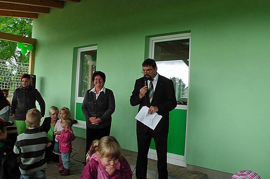 Feierliche Einweihung (Foto: Karl-Heinz Herrmann)