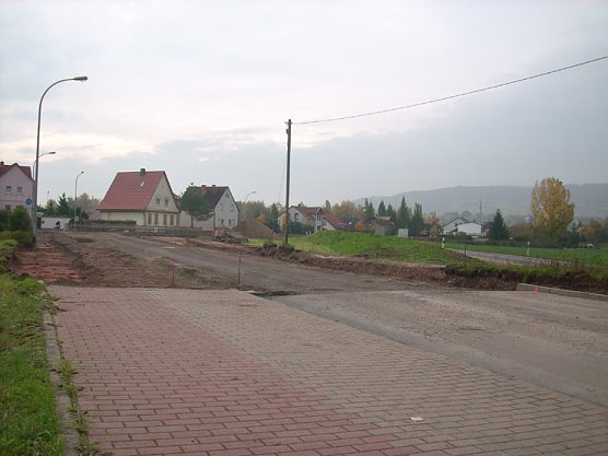 Radweg zur Schachtstra&szlig;e (Foto: Karl-Heinz Herrmann)