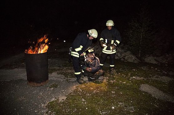Gemeinsame Großübung (Foto: DRK Sondershausen) Gemeinsame Großübung (Foto: DRK Sondershausen)