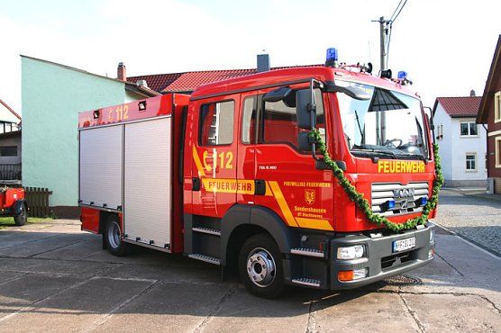 Neues L&ouml;schfahrzeug f&uuml;r Feuerwehr Stockhausen (Foto: G&uuml;nter Herting)