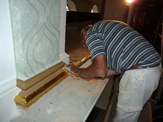 Sanierung Unterkirche (Foto: Karl-Heinz Herrmann)