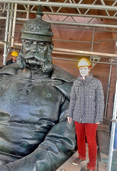 Besucheraudienz beim Kaiser Wilhelm I. (Foto: privat) Besucheraudienz beim Kaiser Wilhelm I. (Foto: privat)