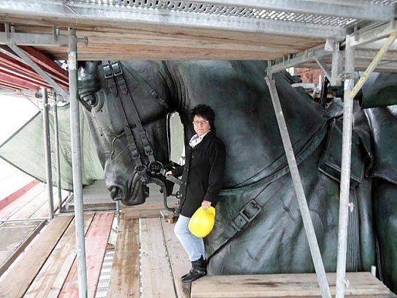 Besucheraudienz beim Kaiser Wilhelm I. (Foto: privat) Besucheraudienz beim Kaiser Wilhelm I. (Foto: privat)