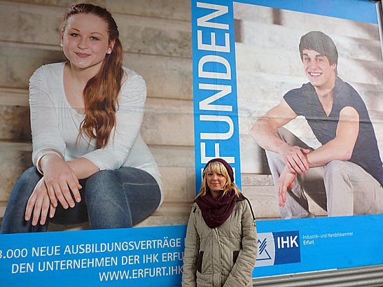 Neue Plakatkampagne wirbt f&uuml;r Ausbildung (Foto: Karl-Heinz Herrmann)