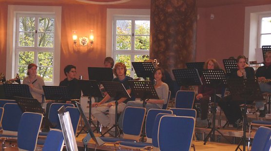 Landesjugendorchester Sachsen probt  (Foto: Karl-Heinz Herrmann)