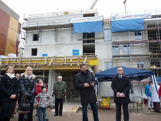 Richtfest in Sondershausen (Foto: Karl-Heinz Herrmann)