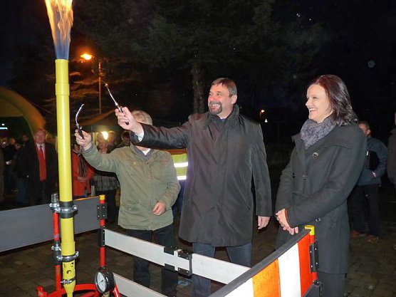 Feierliche Einweihung Erdgasnetz (Foto: Karl-Heinz Herrmann)