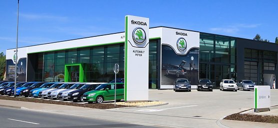 Skoda Autowelt in Nordhausen (Foto: Peter Gruppe) Skoda Autowelt in Nordhausen (Foto: Peter Gruppe)