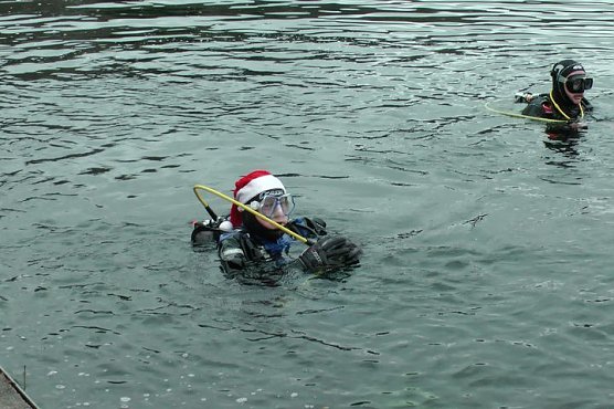 Weihnachtsmann verschwunden? (Foto: Karl-Heinz Herrmann)