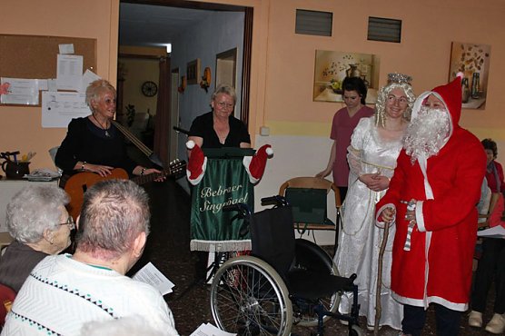 Weihnachtsmann im &Ouml;stertal (Foto: Karl-Heinz Herrmann)