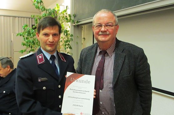 Jahreshauptversammlung bei Feuerwehr (Foto: G&uuml;nter Herting)