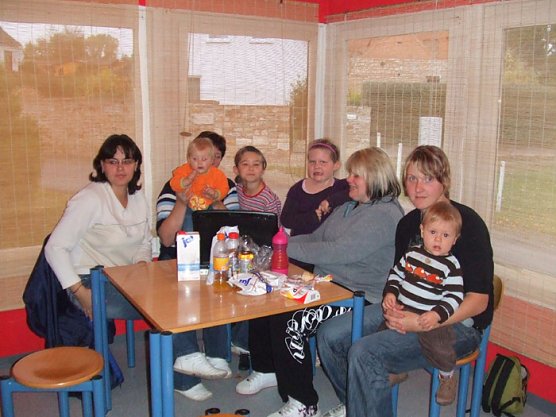 Im Jugendklub Hohenebra (Foto: Kreisjugendring)