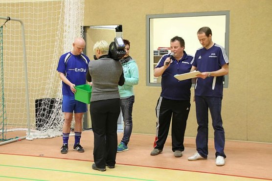 Zum Jahresendturnier gefilmt (Foto: B. Wollweber)