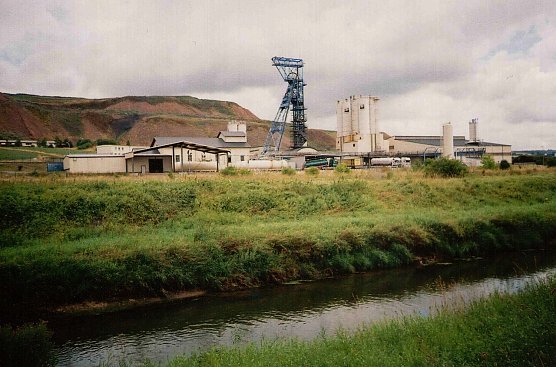 Die Wipper hinter Großfurra, Schacht 5 (Foto: Archiv Rasemann) Die Wipper hinter Großfurra, Schacht 5 (Foto: Archiv Rasemann)