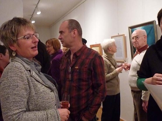 Malereien, Grafiken & Experimente" (Foto: Fred B&ouml;hme)