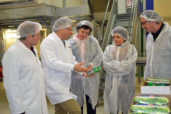 Bei FZ Foods in Ringleben (Foto: Landratsamt Kyffh&auml;userkreis)