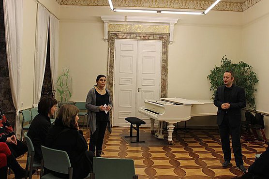 Drei Mal Kunst am Abend (Foto: Karl-Heinz Herrmann) Drei Mal Kunst am Abend (Foto: Karl-Heinz Herrmann)