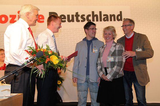 SPD-Ortsverein geehrt (Foto: SPD Kyffh&auml;userkreis)