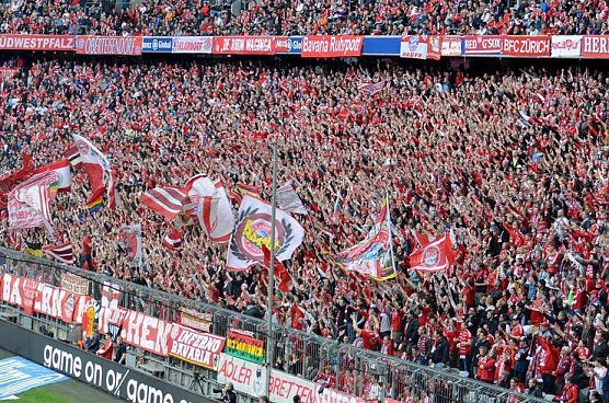 Auf Fanfahrt zum FC Bayern (Foto: Steffen Kobrow)