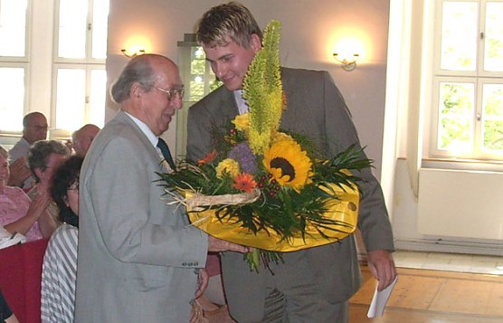 Ehrenb&uuml;rger Bad Frankenhausen - Fritz Wallrodt (Foto: Karl-Heinz Herrmann)