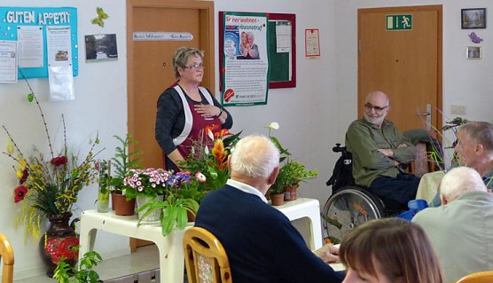 Ein blumiger Frauentag (Foto: Wolf-J&uuml;rgen Tr&auml;ger)