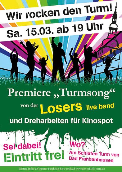 Wir rocken den Turm! (Foto: Stadt Bad Frankenhausen)