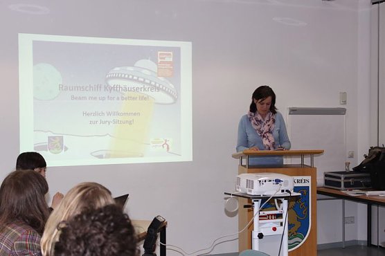 &Uuml;ber die sechs besten Projektideen im Rahmen des Ideenwettbewerbs Raumschiff Kyffh&auml;userkreis � Beam me up for a better life! wurde heute am Nachmittag entschieden. Die Besten k&ouml;nnen mit einer finanz (Foto: Karl-Heinz Herrmann)