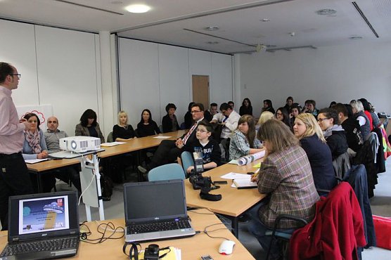 &Uuml;ber die sechs besten Projektideen im Rahmen des Ideenwettbewerbs Raumschiff Kyffh&auml;userkreis � Beam me up for a better life! wurde heute am Nachmittag entschieden. Die Besten k&ouml;nnen mit einer finanz (Foto: Karl-Heinz Herrmann)