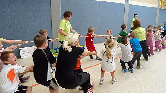 Sport macht Spa&szlig; (Foto: Kindervilla Bad Frankenhausen)