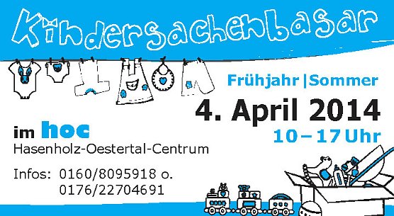 Kindersachenbasar im HOC (Foto: HOC Sondershausen)