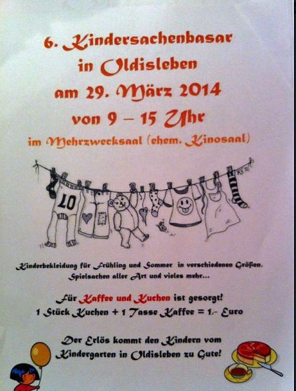 F&uuml;r Kita Oldisleben (Foto: Privat)