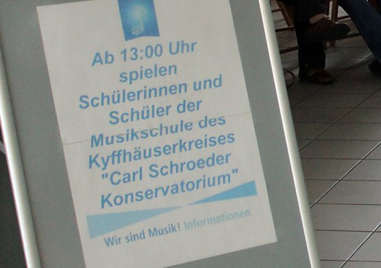 Musik zum Ostermarkt (Foto: Karl-Heinz Herrmann)