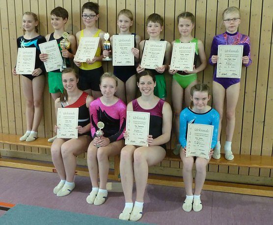 Einzelmehrkampfpokal im Turnen (Foto: SV Gl&uuml;ckauf Sondershausen Turnen)