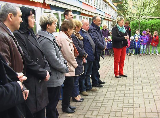 Im Kyffh&auml;userkreis informiert (Foto: privat)